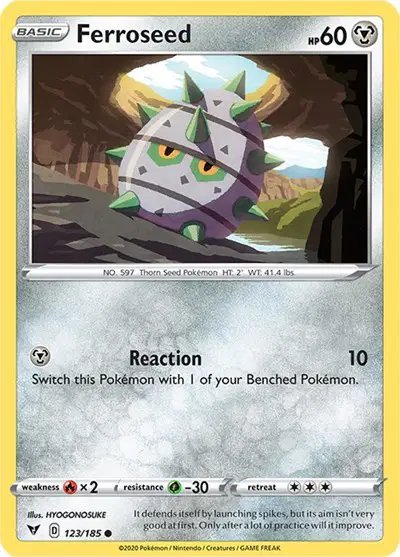 Ferroseed — Vivid Voltage 123/185