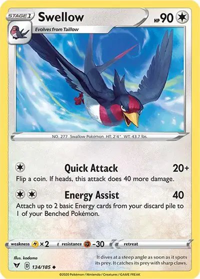 Swellow — Vivid Voltage 134/185