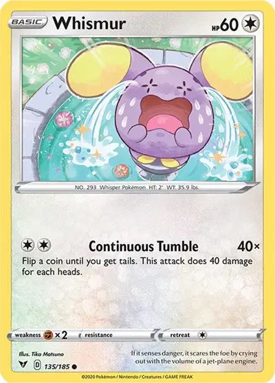 Whismur — Vivid Voltage 135/185