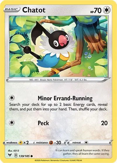 Chatot — Vivid Voltage 139/185