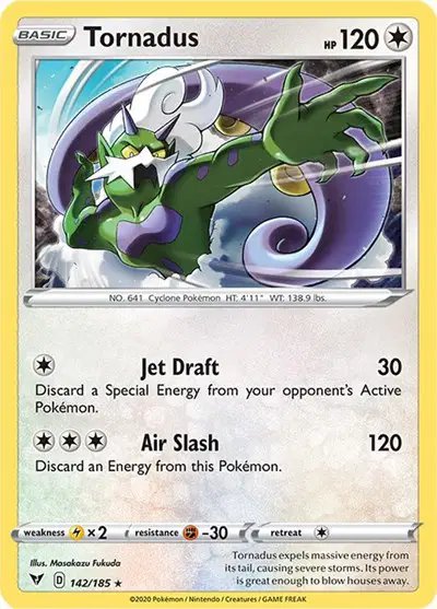 Tornadus — Vivid Voltage 142/185
