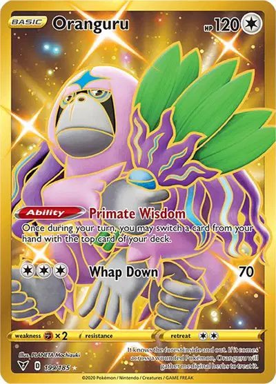 Oranguru (Secret) — Vivid Voltage 199/185