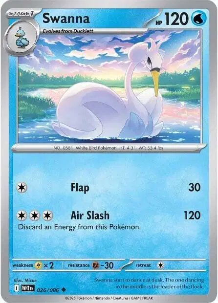Swanna — White Flare 026/086