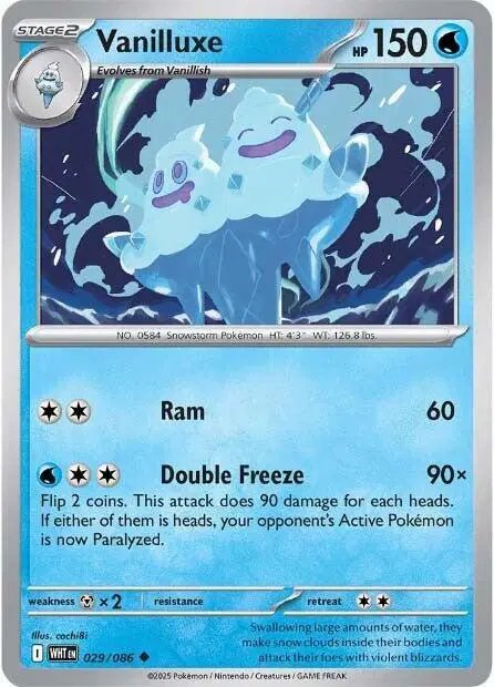 Vanilluxe — White Flare 029/086