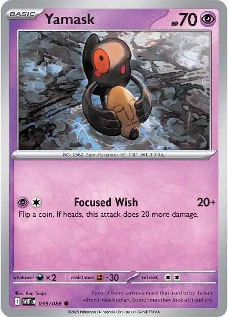 Yamask — White Flare 039/086