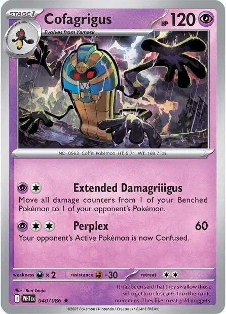 Cofagrigus — White Flare 040/086