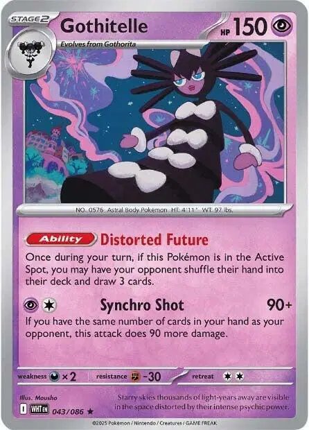 Gothitelle — White Flare 043/086