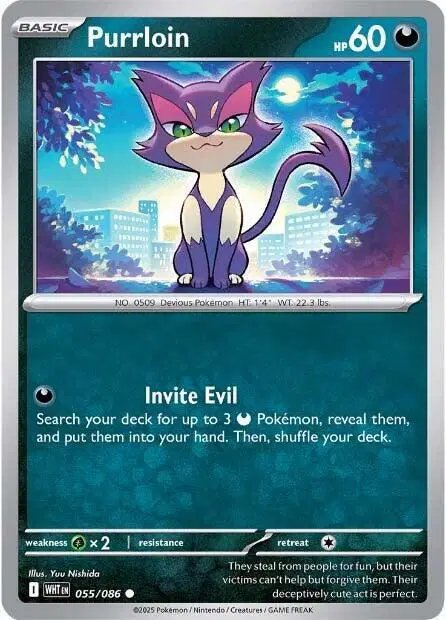 Purrloin — White Flare 055/086