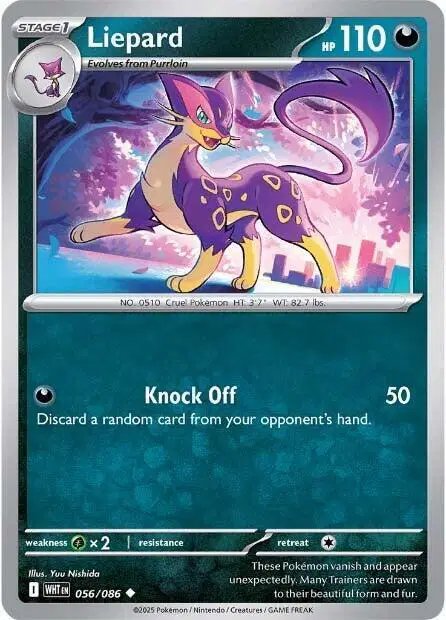 Liepard — White Flare 056/086