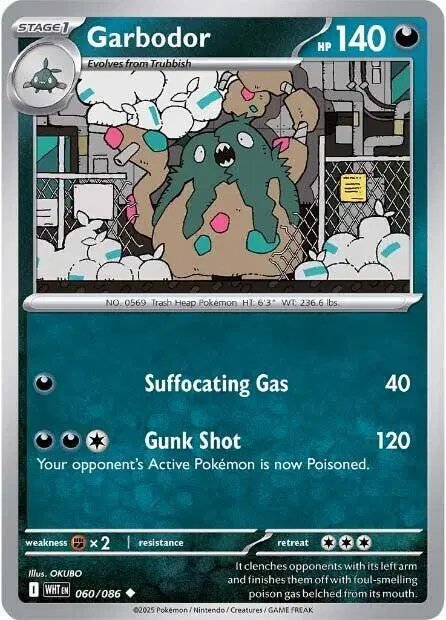Garbodor — White Flare 060/086