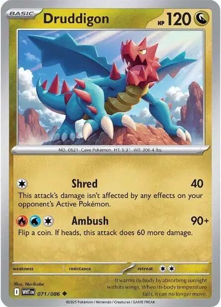 Druddigon — White Flare 071/086