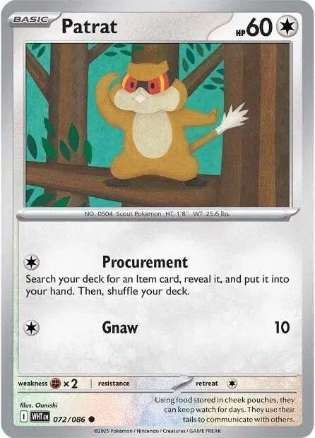 Patrat — White Flare 072/086