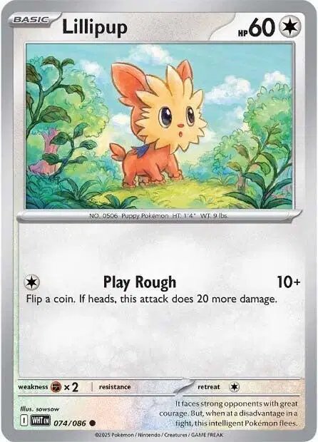 Lillipup — White Flare 074/086