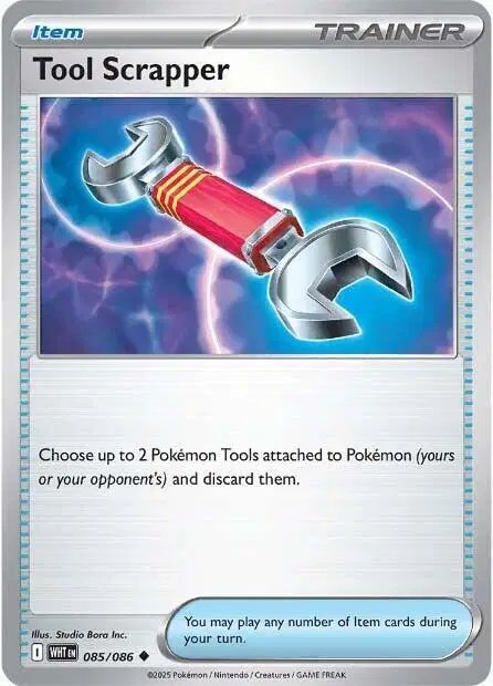Tool Scrapper — White Flare 085/086