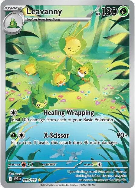 Leavanny — White Flare 089/086
