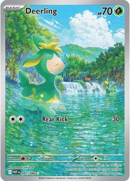 Deerling — White Flare 091/086