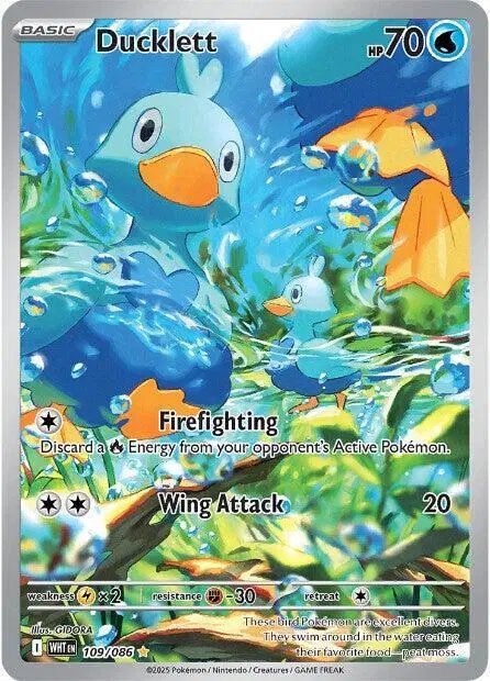 Ducklett — White Flare 109/086