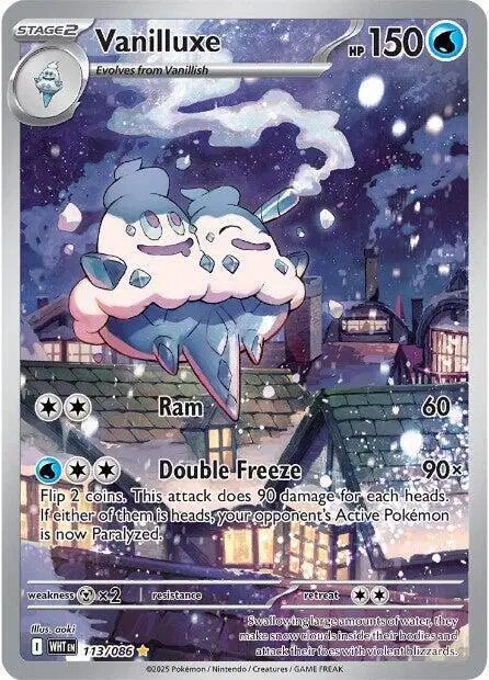 Vanilluxe — White Flare 113/086