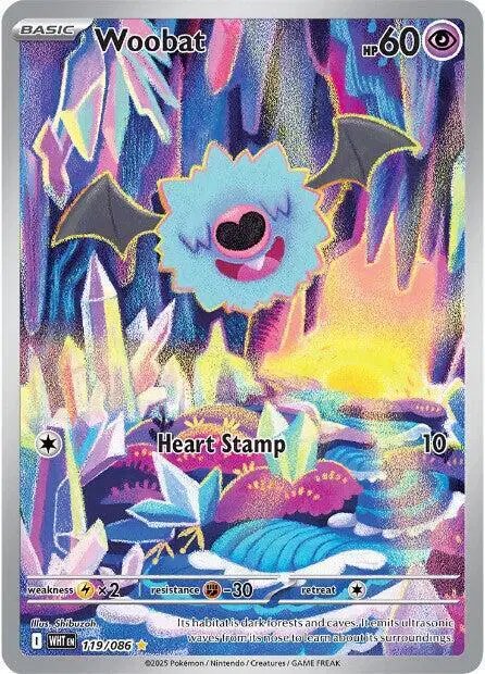 Woobat — White Flare 119/086