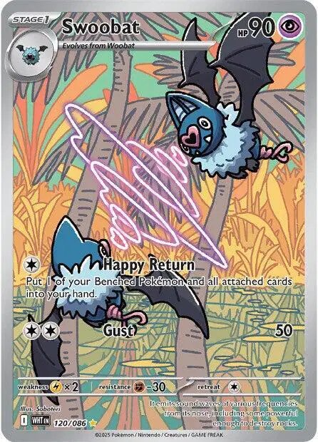 Swoobat — White Flare 120/086