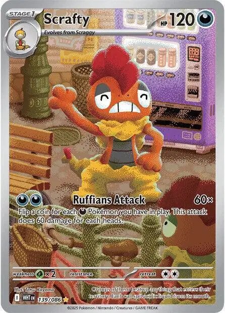 Scrafty — White Flare 139/086