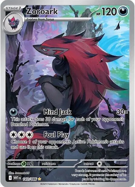 Zoroark — White Flare 143/086