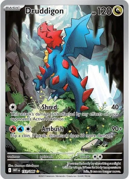 Druddigon — White Flare 151/086