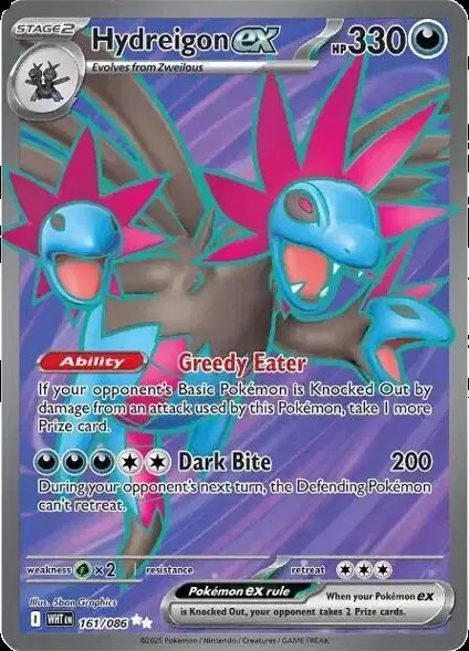 Hydreigon ex — White Flare 161/086