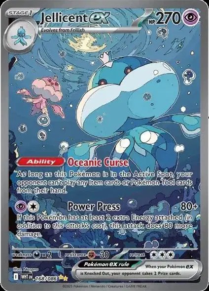 Jellicent ex — White Flare 168/086