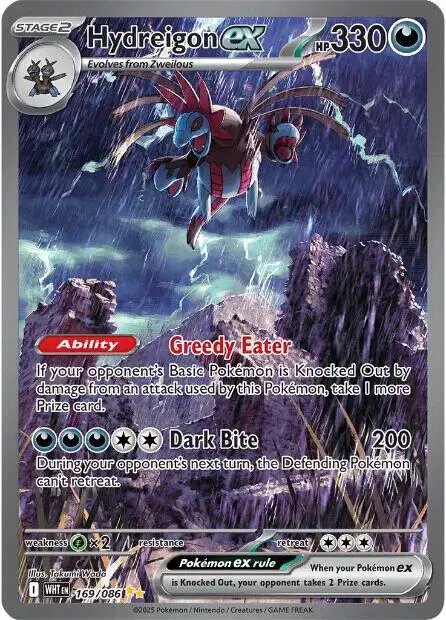 Hydreigon ex — White Flare 169/086