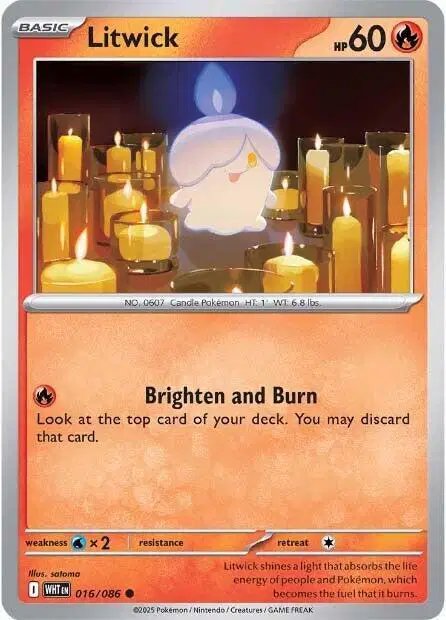 Litwick — White Flare 016/086