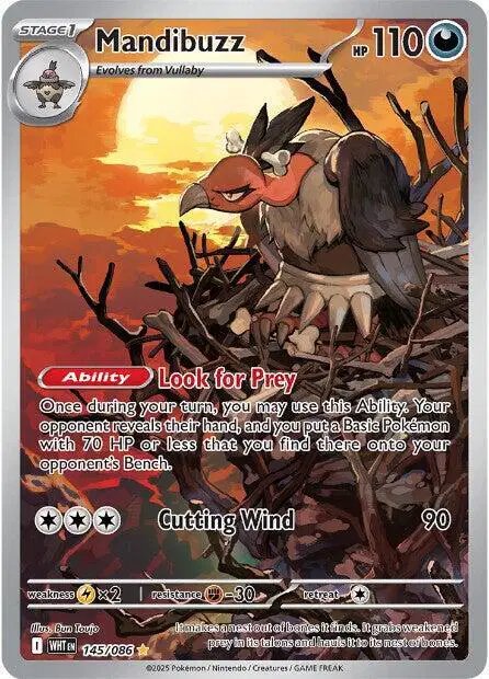 Mandibuzz — White Flare 145/086