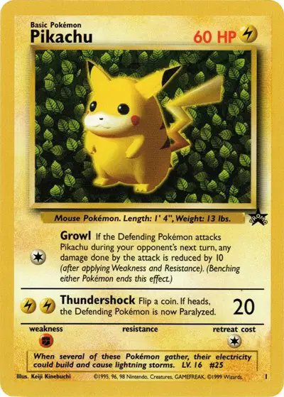 Pikachu (1) — WoTC Promo 01/53