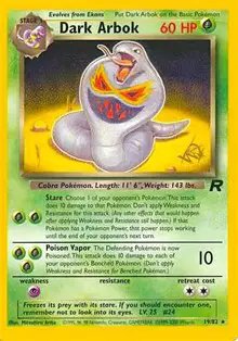 Dark Arbok [W Stamped] — WoTC Promo 19/82