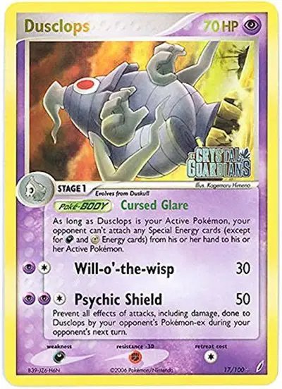 Dusclops (Prerelease) — WoTC Promo 017/100