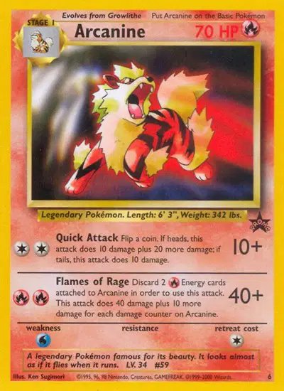 Arcanine — WoTC Promo 06/53