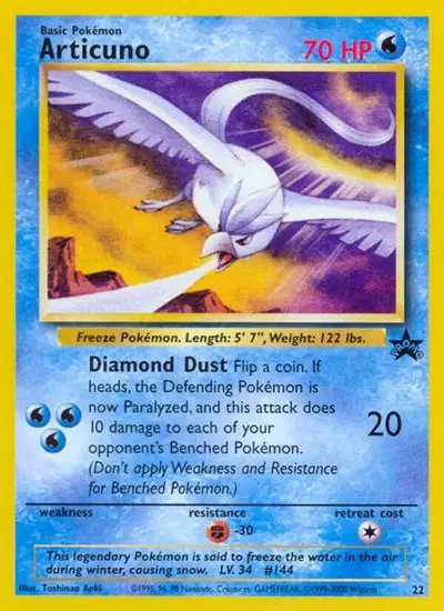 Articuno (22) — WoTC Promo 22/53