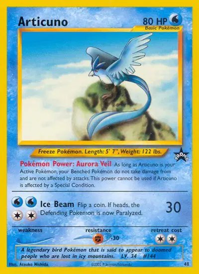 Articuno (48) — WoTC Promo 48/53