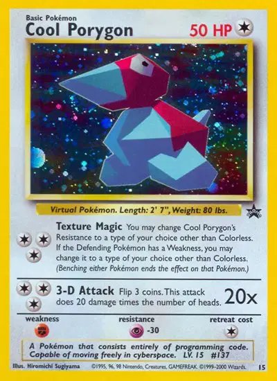 Cool Porygon — WoTC Promo 15/53