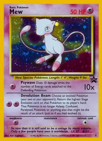 Mew (9) — WoTC Promo 09/53