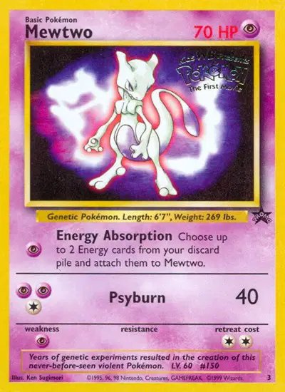 Mewtwo (Movie Promo) — WoTC Promo 03/53