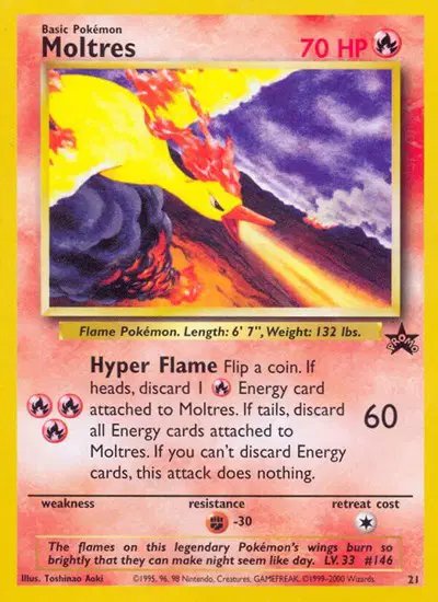 Moltres — WoTC Promo 21/53