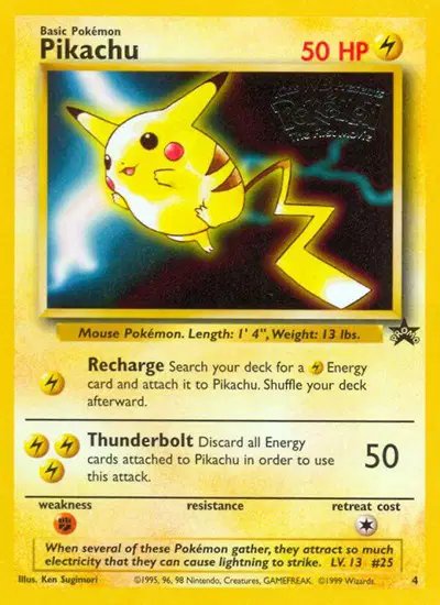 Pikachu (Movie Promo) — WoTC Promo 04/53