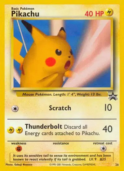 Pikachu (SNAP Promo) — WoTC Promo 26/53