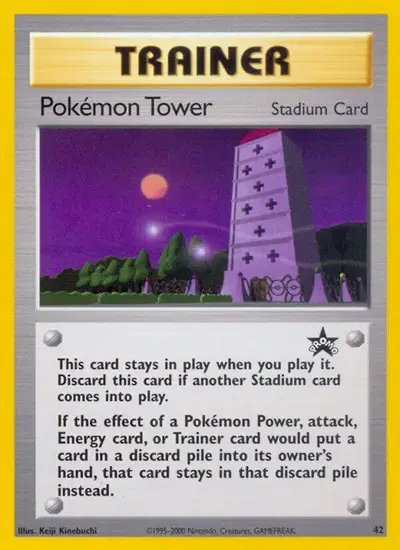 Pokemon Tower — WoTC Promo 42/53