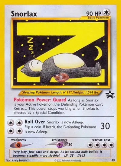 Snorlax — WoTC Promo 49/53