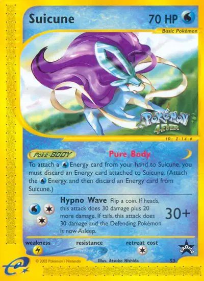 Suicune — WoTC Promo 53/53