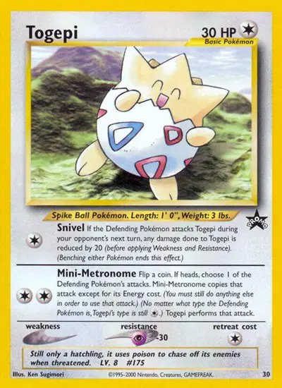 Togepi — WoTC Promo 30/53