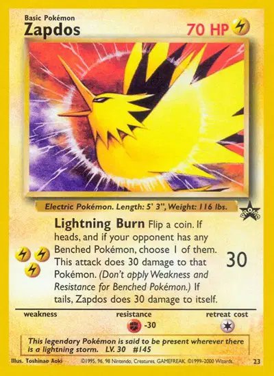 Zapdos — WoTC Promo 23/53