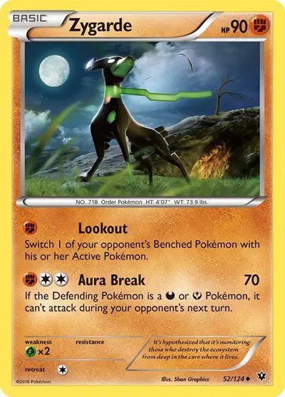 Zygarde (52) — XY - Fates Collide 52